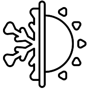 icon domaine d'activité chauffagiste, Climatisation réversible (ico_175x175_cooling.png) | MRHE Services