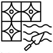 icon domaine d'activité carreleur, Pose de carrelage (ico_175x175_poseCarrelage.png) | MRHE Services